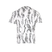 Purple Brand Textured Jersey Snake Scale Men's Tee - SIZE Boutique 