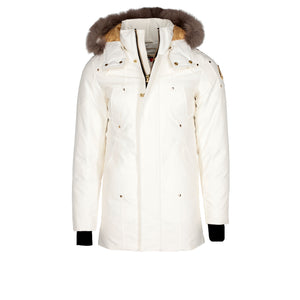 Moose Knuckles Stag Lake Men's Parka Jacket White - SIZE Boutique