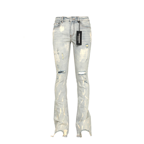 SERENEDE "Sulfur" Men's Stacked Skinny Jeans - SIZE Boutique