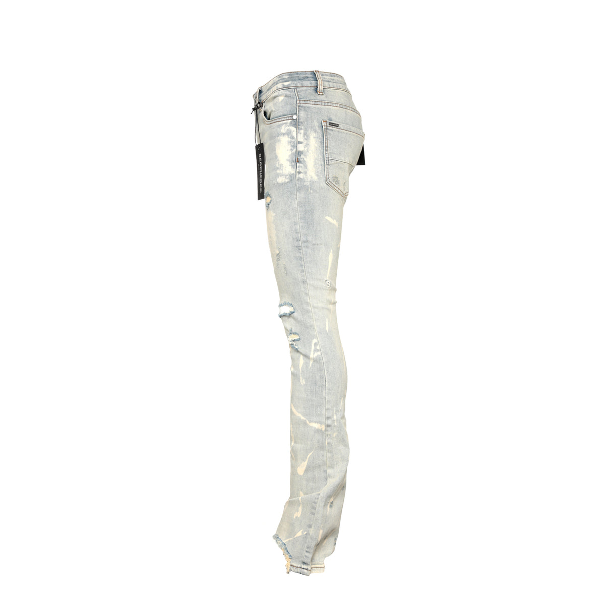 SERENEDE "Sulfur" Men's Stacked Skinny Jeans - SIZE Boutique