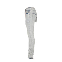Purple Brand P001 Superlight Indigo Jacquard Monogram Jean