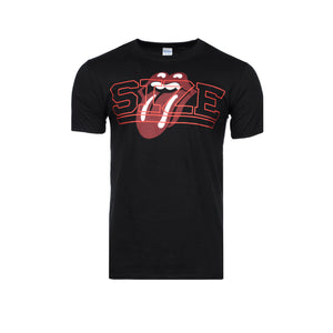 SIZE Rolling Stones X SIZE SL Tee Black