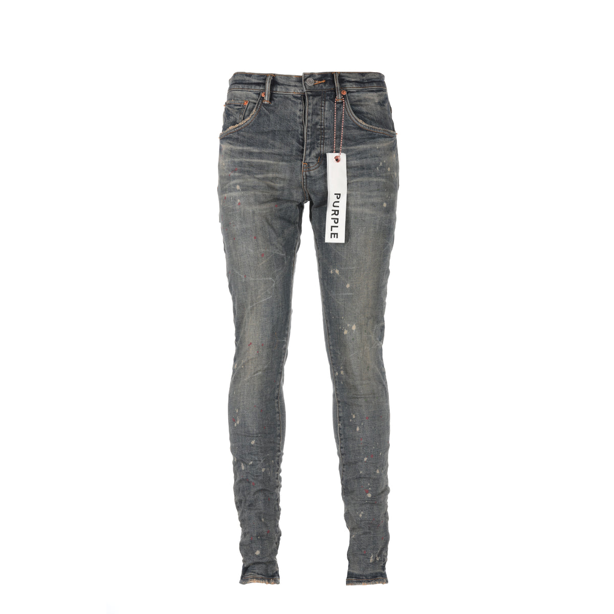 Purple Brand P001 Vintage Spotted Indigo Coated Men's Jeans