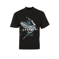 FW22 Represent Clo. Vitesse Men's Graphic Tee Black