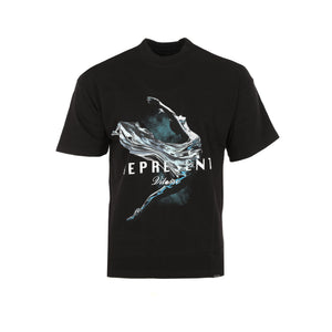 FW22 Represent Clo. Vitesse Men's Graphic Tee Black