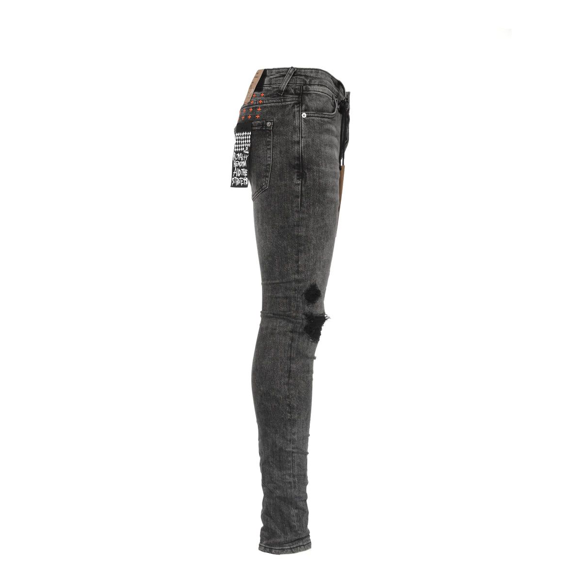 Ksubi Van Winkle Spray Out Orange Men's Skinny Jeans