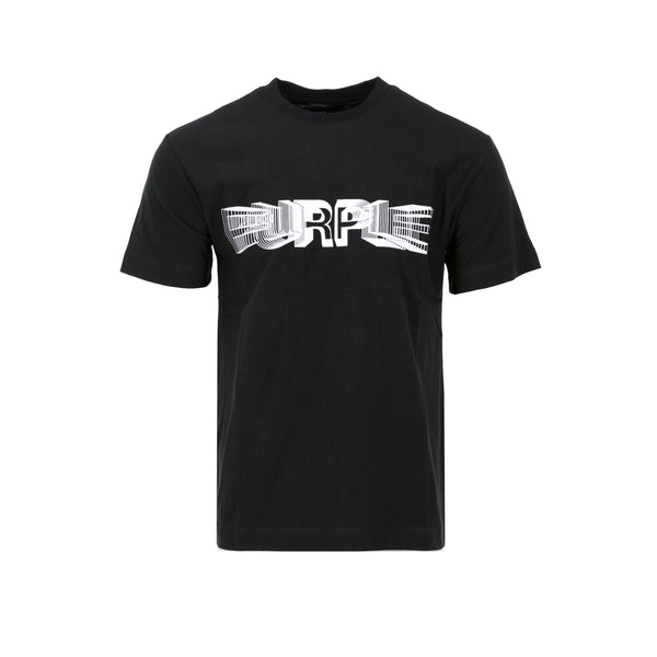 Purple Brand Textured Jersey Wire Frame SS Men's Tee