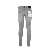 Purple Brand P001 Worn Grey Paint Blowout Jean