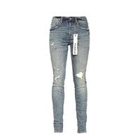 Purple Brand P001 Worn Light Indigo Blowout Men's Jeans - SIZE Boutique