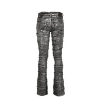 Valabasas Zodiac Grigio Waxed Men's Stacked Jeans