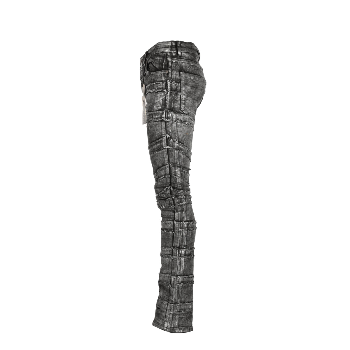 Valabasas Zodiac Grigio Waxed Men's Stacked Jeans