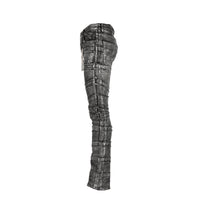 Valabasas Zodiac Grigio Waxed Men's Stacked Jeans