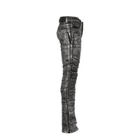 Valabasas Zodiac Grigio Waxed Men's Stacked Jeans