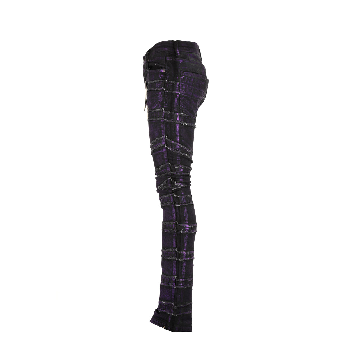 Valabasas Zodiac Viola Waxed Men's Stacked Jeans