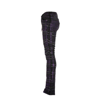 Valabasas Zodiac Viola Waxed Men's Stacked Jeans