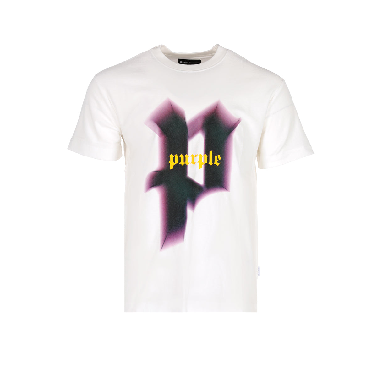 Purple Brand Textured Jersey Zoom Brilliant Men's Graphic Tee - SIZE 