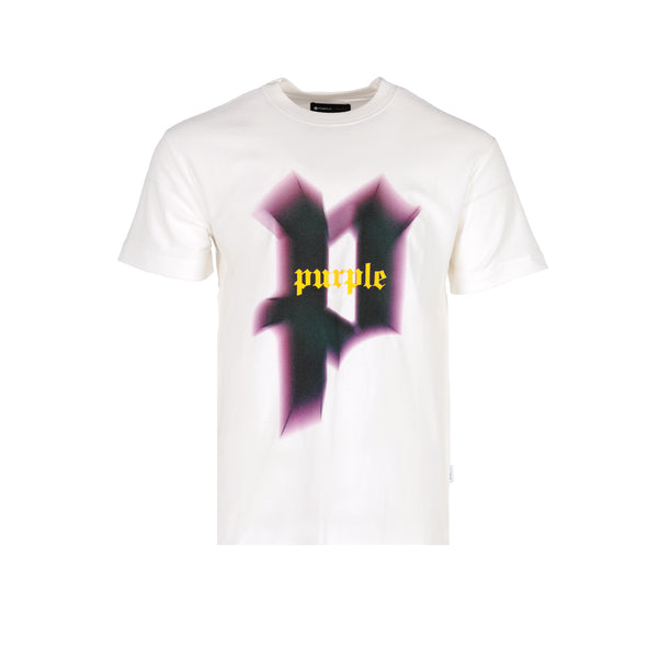 Purple Brand Textured Jersey Zoom Brilliant Men's Graphic Tee - SIZE 